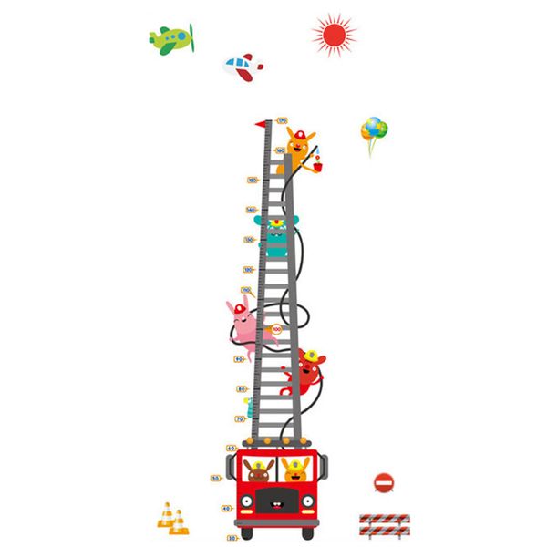 

height chart home decoration art wall sticker cute cartoon kids rooms baby