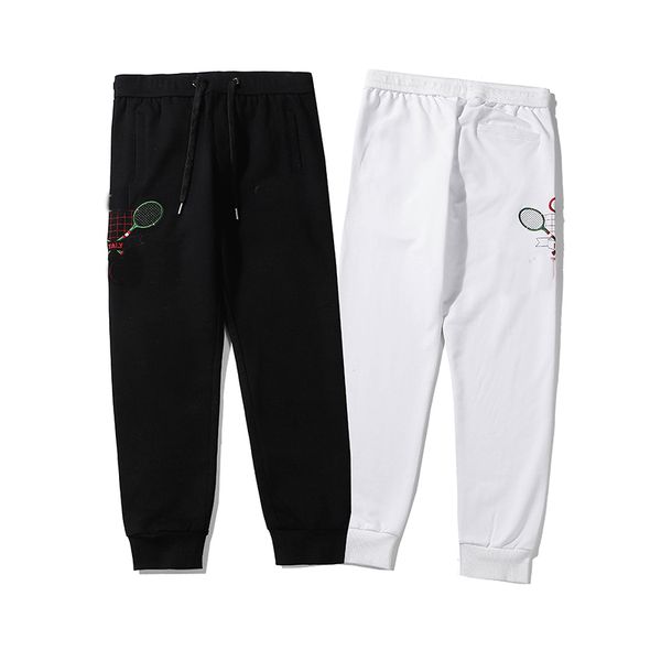 

mens designer track pant casual style men's brand letters luxury new joggers pants casual cargo pant trousers drawstring size m-2xl, Black