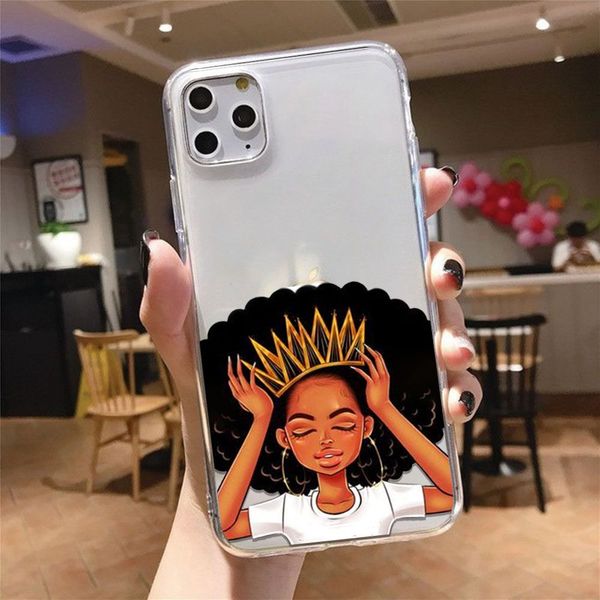 

2bunz melanin poppin aba black girl money phone case for iphone 12 11 pro xs max xr 8 7 6 6s plus x 5 5s se