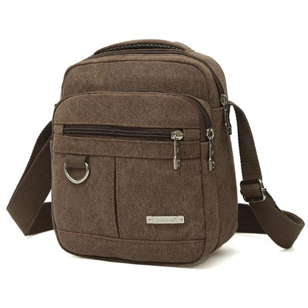

canvas crossbody shoulder bag men zipper casual travel male messenger pack men's crossbody bag packs phone pouch sac a main
