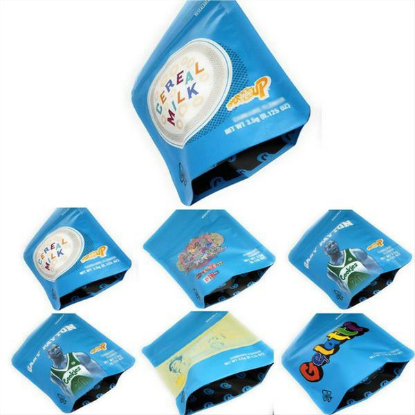 

mylar bags mylarbag packaging cookies 3.5g gelatti smell shipping mylar bags proof bags 5styles dhl regzf dh_niceshop