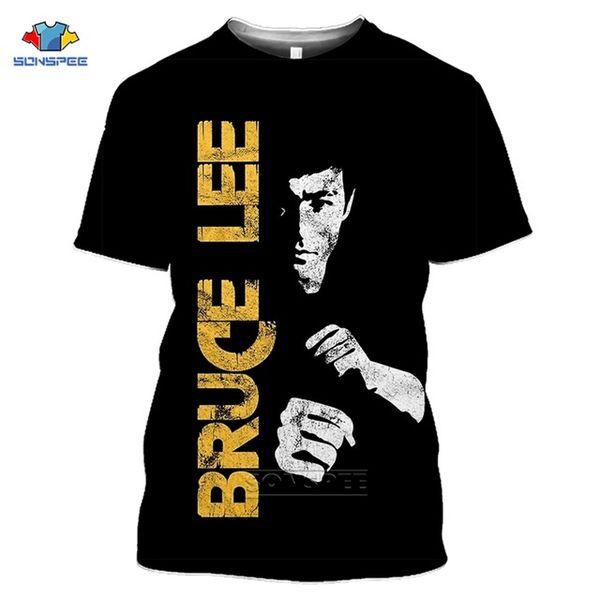 

gung fu king bruce lee men summer sport jeet kune founder homme 3d print shirts aesthetic funny comics men clothing