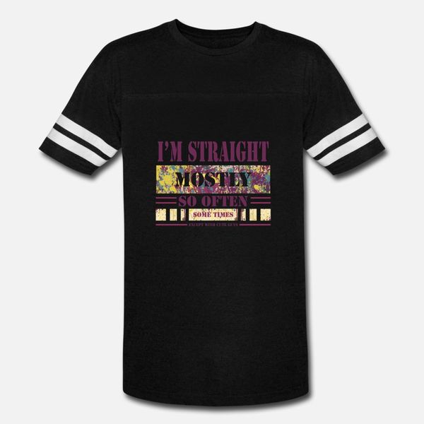 

straight gay bisexual saying humor funny t shirt men printing tee shirt size s-3xl unique famous basic spring autumn letter shirt