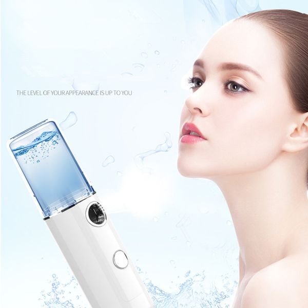 

moisturizing device nano spray steaming facial device portable skin testing test hand-held charging treasure cold spray beauty device