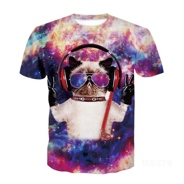 

cat ragdoll half sleeve pet 3d print shirts aesthetic anime funny men clothing