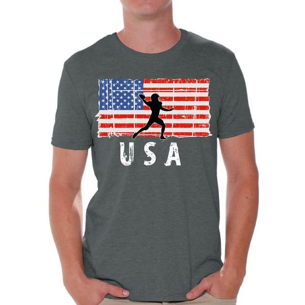 

american football usa men shirt. one nation. retro usa flag t shirt fr manner. love usa
