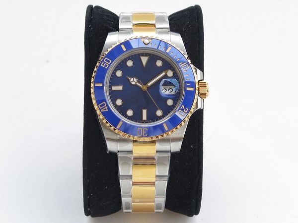 

3135 category of high-end quality automatic movement stainless steel 18k gold watch men's watch waterproof sweat sports watch a4, Slivery;brown