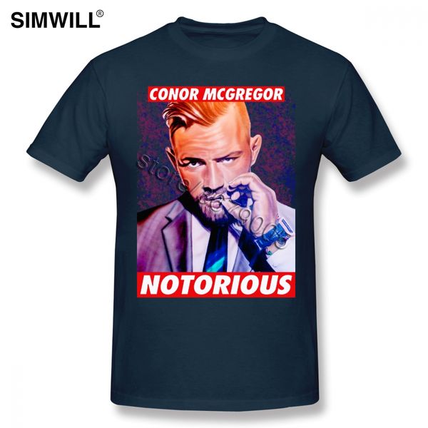 

male cool conor the notorious tee shirt luxury t-shirt short sleeve cotton casual tshirts crew neck trend clothing