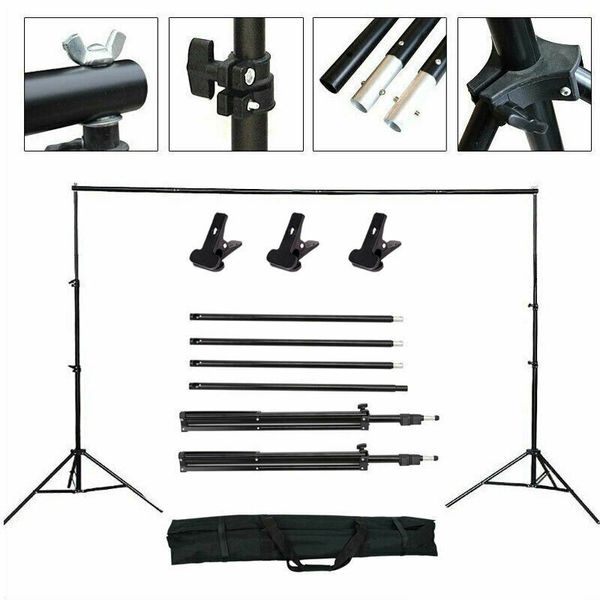 

zuochen 2x3m pgraphy studio background backdrop support system set stand crossbar
