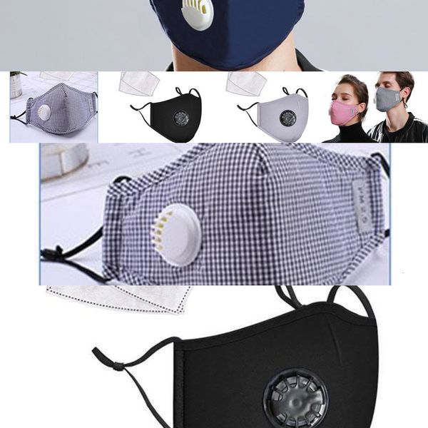 

adjusable masks designer 100pcs masks reusable face cotton pm2.5 protective 2pcs 5layers f j9xq t5pr