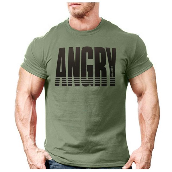 

new 2016 summer fashion angry mood design printed t shirt men's animal hipster tees