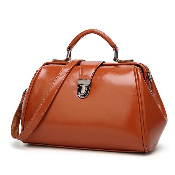 

2020 season versatile fashion women designer solid shoulder bags for sale practical and convenient doctor handbags tote casual bag