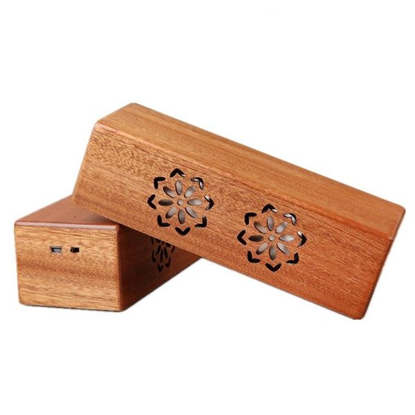 

wireless speaker stereo portable wooden speaker for iphone samsung huawei cell phones without bluetooth pairin,amplifies sound via induction