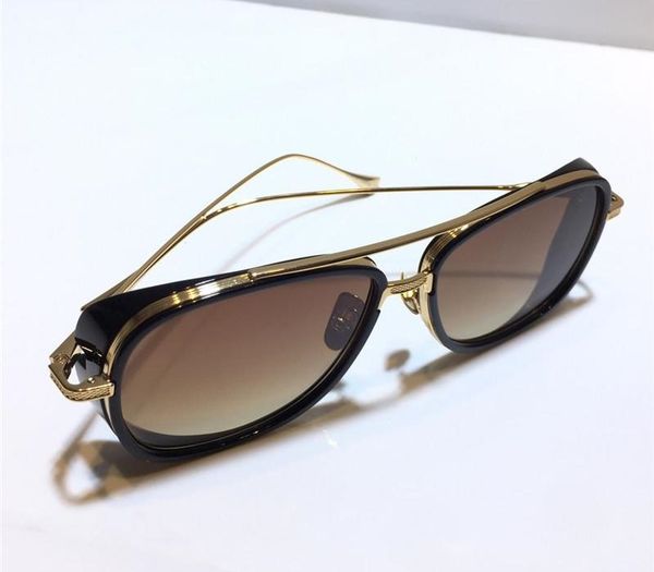

james tart 399 designer sunglasses suqare for fashion pawpaw plate metal combination trend avant-garde style uv400 lens sunglasses, White;black