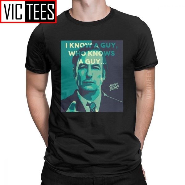 

amazing goodman i know a guy better call saul tshirt men cotton tshirt legal tv series