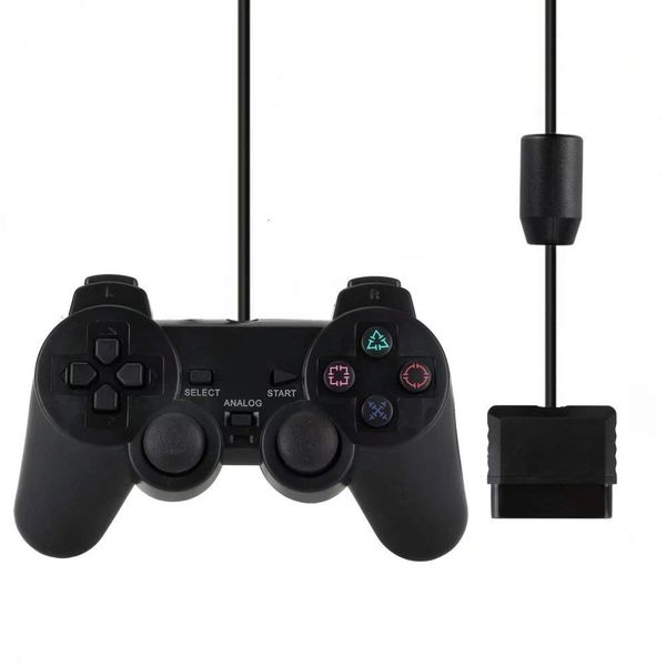 

wired gamepad for sony ps2 controller for mando ps2/ps2 joystick for playstation 2 vibration shock joypad wired controle