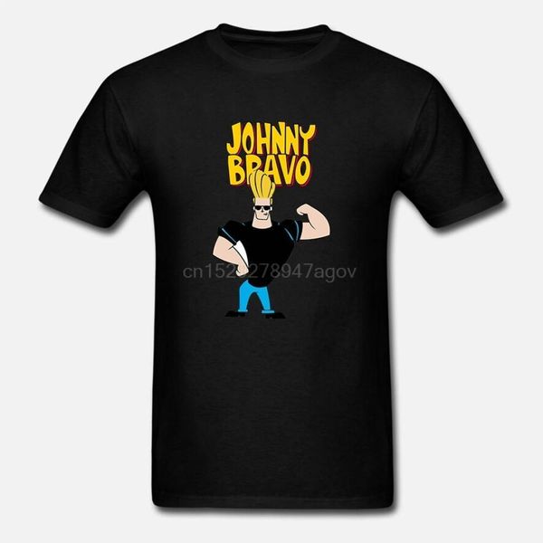 

Fashion popular hot sale Johnny Bravo 1 New t shirt top quality hot sale graphics