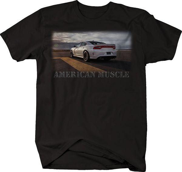 

2019 горячие продажи моды american muscle car charger srt гонках мощность tee shirt tee рубашки