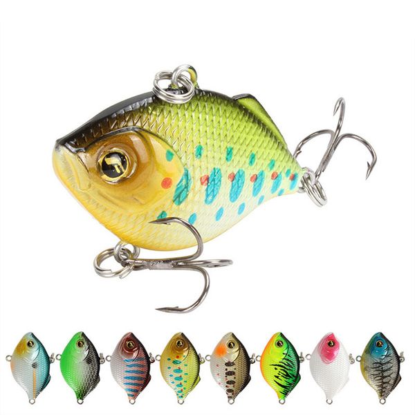 

1pc/winter fishing bass swim mini hard bait8.6g/4.5cm artificial 3d eyes wobbler layer full swimming layer crank fish bait isca