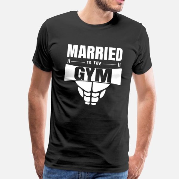 

married to the gym workout buddy fitness addict t shirt men customized short sleeve s-3xl original loose new style summer style shirt