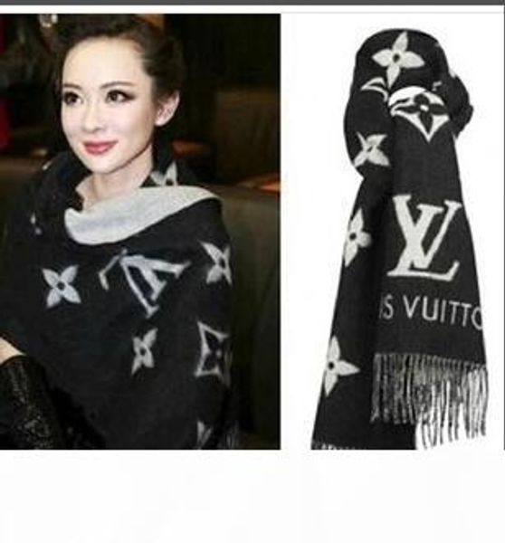 

new listing 2019 fashion lady winter thermal scarf printing scarves soft autumn scarf shawls for mens womens, Blue;gray