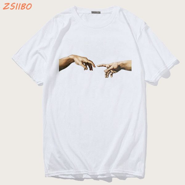 

zsiibo hy1mc43 t-shirt men's harajuku funny print men's hip hop street short-sleeved tee men's shirt