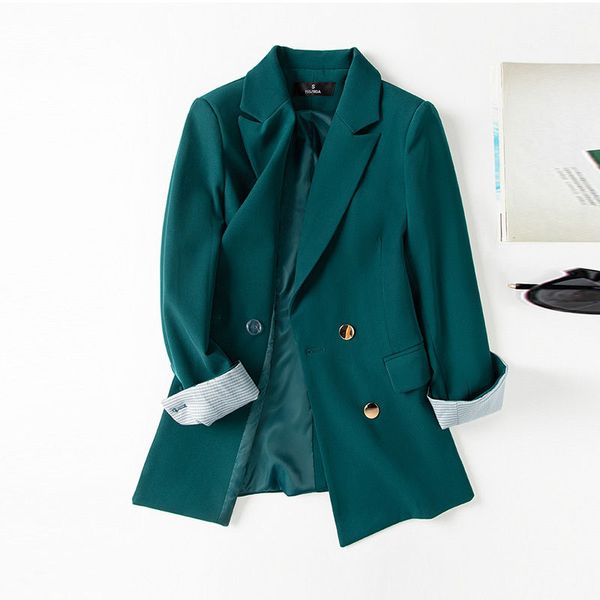 

women blazers spring and autumn new suit jacket women korean-style fashion temperament loose casual womens blazers, White;black