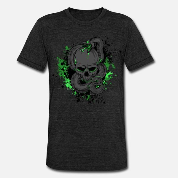 

skull snake rock music gore halloween t shirt men design cotton o-neck vintage interesting casual spring autumn unique shirt