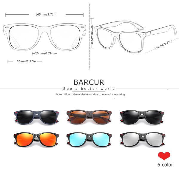

trending tr90 polarized sunglasses barcur women square eyewear men sun glasses vintage goggle male uv400 oculos de sol ch01, Blue