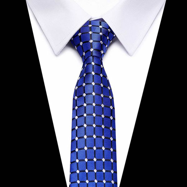 

2020 new men brand 7.5 cm 100% silk tie classic men neck ties fashion simple formal skinny necktie for ties gifts duftgold, Black;gray
