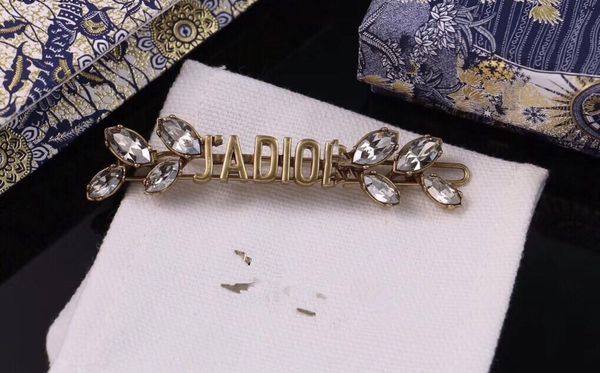 

d new ja letter horse eye wheat ear hairpin high version, Golden;silver