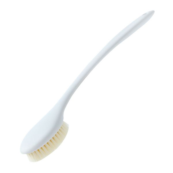 

skin cleaning back massage bath brush long handle soft artificial bristle body