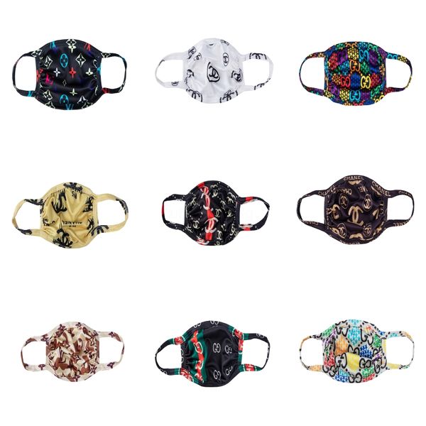 

10 colors s face masks breathing valve mask washable reusable anti-dust camouflage face masks ice silk cotton masks zza2434#996