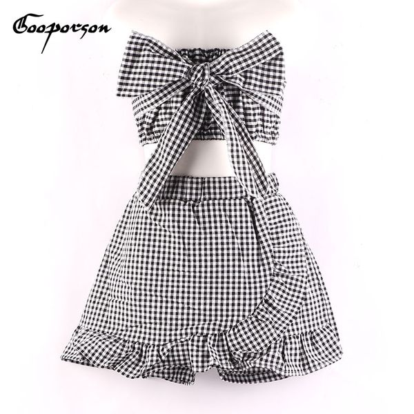 

new girls clothes set striped blue off shoulder fashiob blouse shirt and shorts 2 pcs clothing set for kids girl summer clothes, White