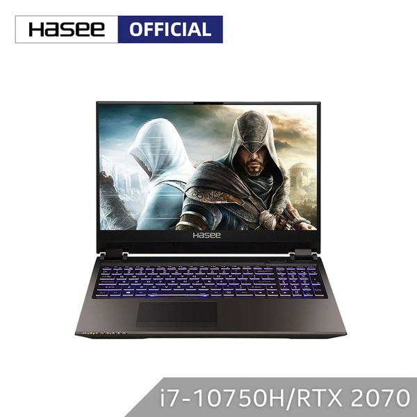 

hasee z9-cu7pk lapfor gaming(intel core -10750h+rtx 2070/16gb ram/256gssd+1t hdd/15.6''144hz ips 72%ntsc)notebook computer