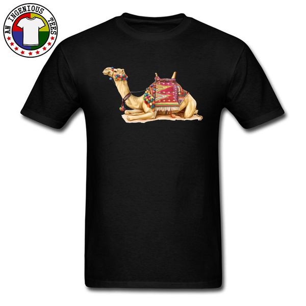 

дешевле мужской большая футболка крауч верблюд изображение tshirt круглый воротник 100% хлопок ткань моды сыпучей плюс размера 3xl tee shirt