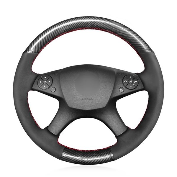 

braiding cover for steering wheel cover for w204 c-class 2007-2010 c280 c230 c180 c260 c200 c300 hand sewing