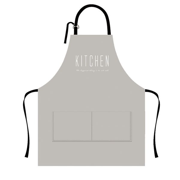 

women nordic style kitchen chef bartender waterproof oil-proof leather apron