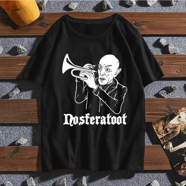

nosferatoot anime print loose short-sleeved t-shirt summer women's harajuku kawaii o-neck fashion men shirt