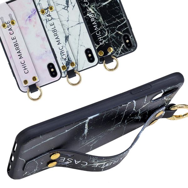 

cgjxschic marble case kickstand which hand holder belf clip back cover for iphone x xr xs max 6s 7 8 plus