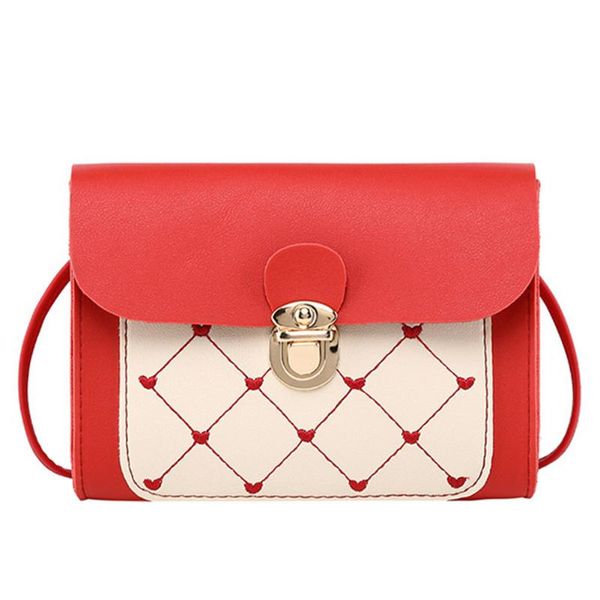 

fashional women shoulder bags women's handbags zipper large capacity pu leather bags for mobile phone keys