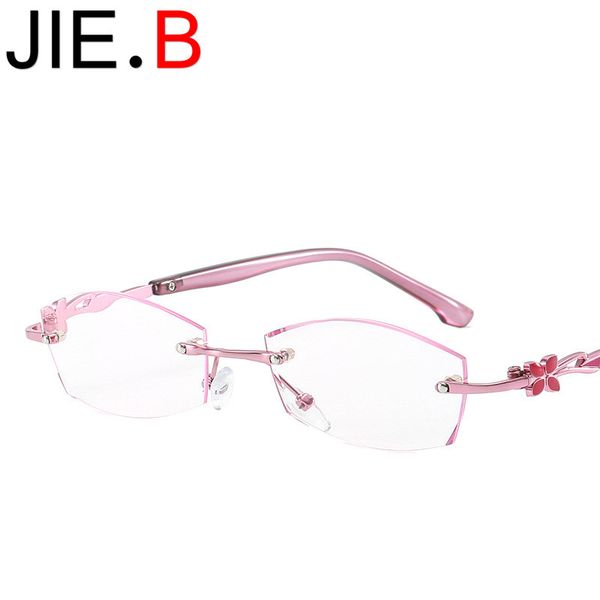 

new high-end diamond reading glasses metal reading glasses anti-blue hd anti-fatigue, White;black