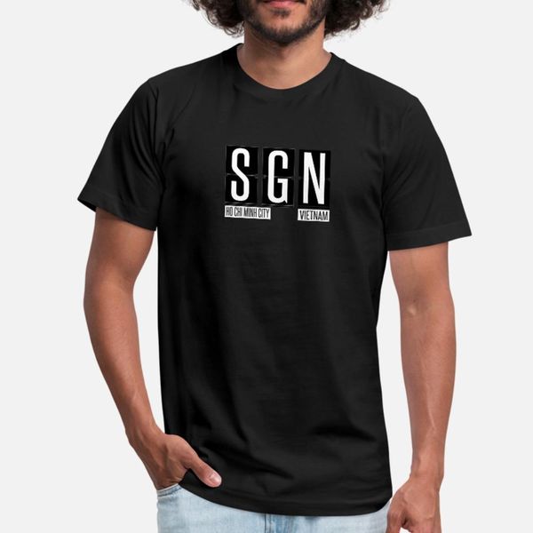 

sgn ho ci minh city vietnam airport code t shirt men printed short sleeve s-xxxl pictures loose fashion spring autumn unique shirt