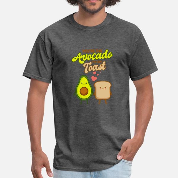 

avocado toast t shirt men designs cotton o neck basic solid fit funny summer style pictures shirt
