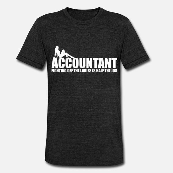

accountant t shirt men create tee shirt s-xxxl vintage interesting comical summer style standard shirt