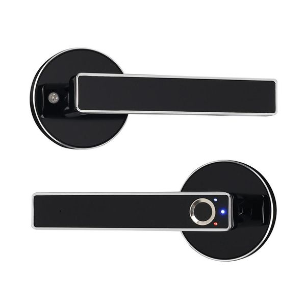 

cgjxssmart handle lock fingerprint biometric keyless electronic door locks key zinc alloy indoor bedroom yoheen yt2 t200325