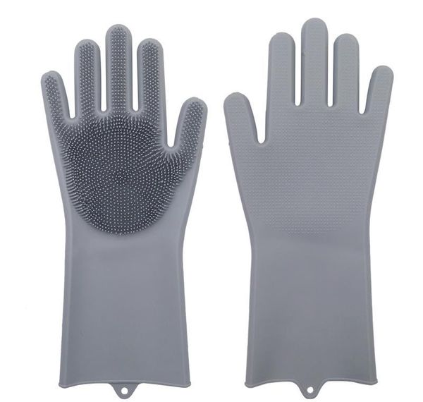 

dishwashing dish pet cleaning tool for scrub magic household washing clean scrubber car rubber kitchen silicone gloves glove lginb