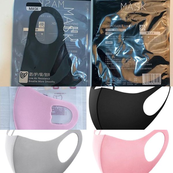 

washable face fashion masks designer protective black kids children reusable cycling 2wal