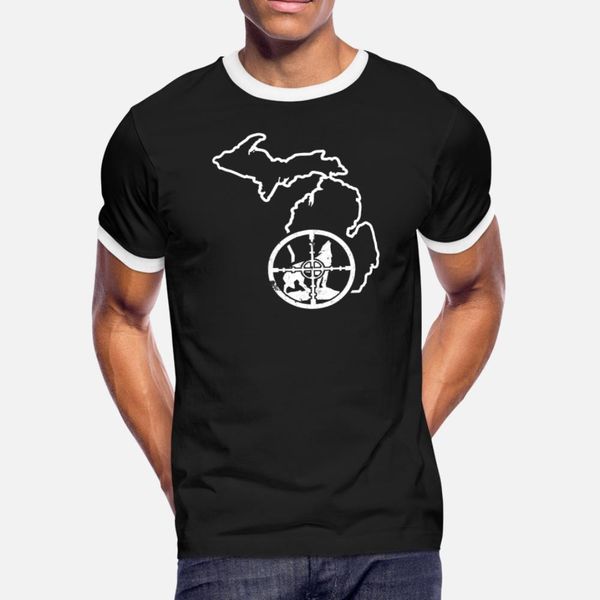 

coyote calling michigan coyote hunting yote t shirt men design cotton size s-3xl unique fit fashion spring autumn natural shirt