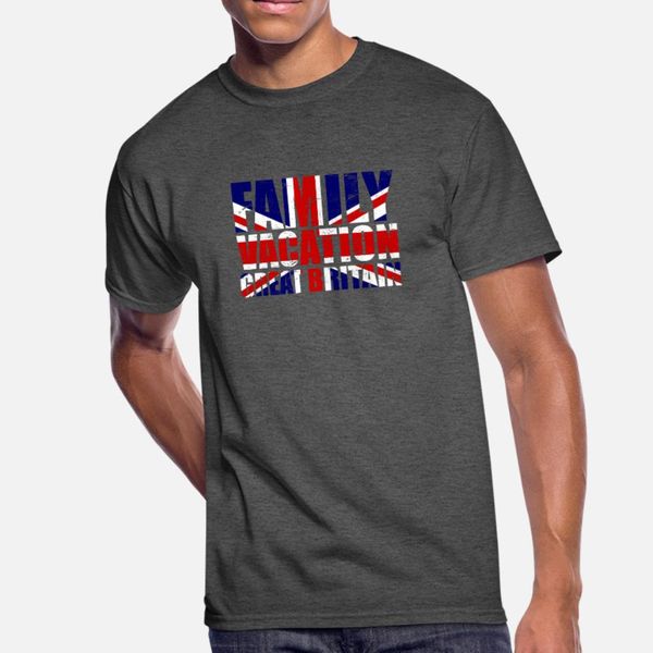 

великобритания семейный отдых отдыха тенниска men интересные tee shirt euro размер s-3xl outfit интересный смешной casual summer прохладный